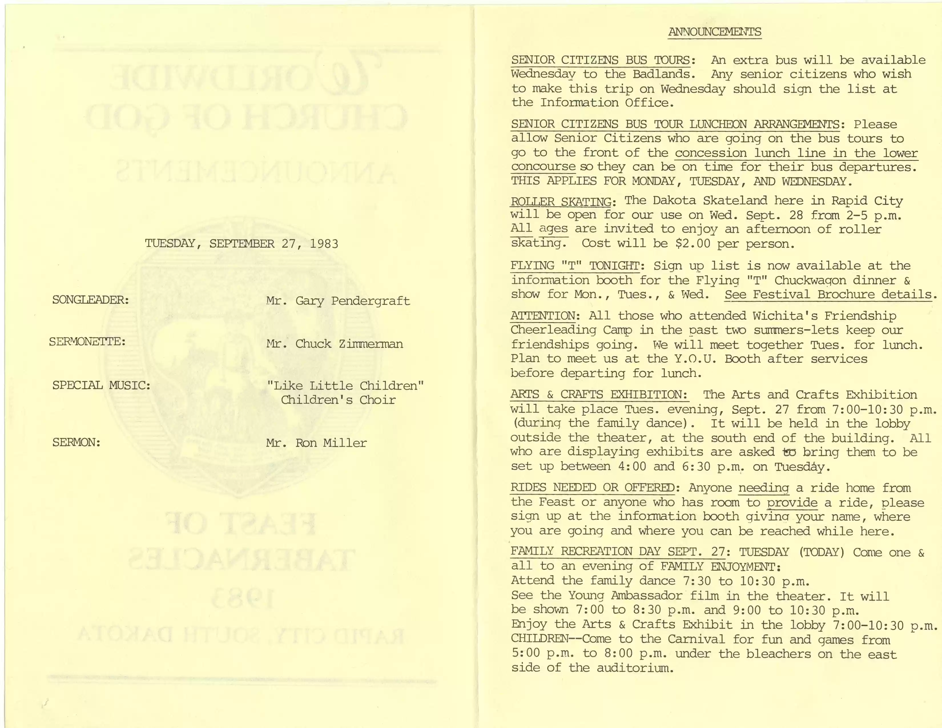 7. FT bulletin Rapid City 9-27-83, p1
